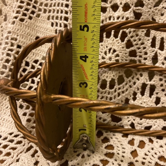 Nautical Style Twisted Metal Lantern Candle Wall Decor Sconce - Picture 15 of 16